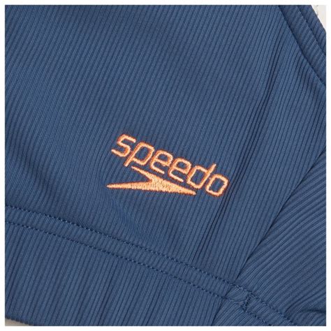 Speedo Textured Deep U Back Piece Bikini Dam K P Online Bergfreunde Se