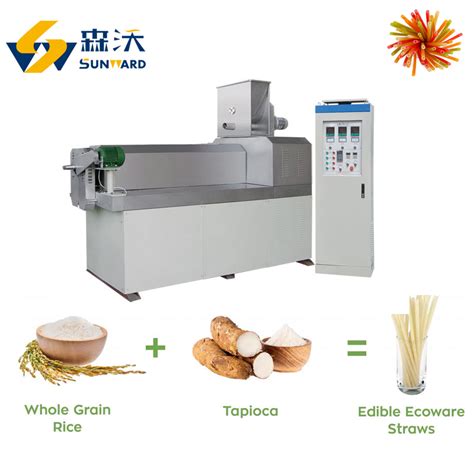 Updated Sunward Extruded Updated Fully Automatic Rice Drinking Straw