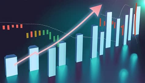premium photo investment financial chart  exchange financial