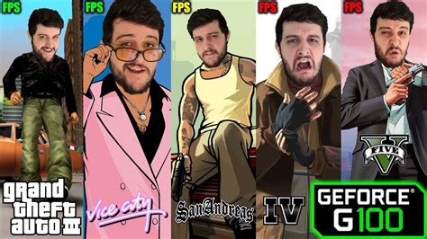 Geforce G Gta Franchise Iii Vc Sa Iv V D Games Youtube