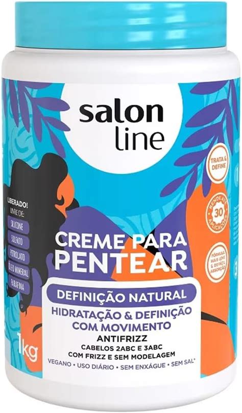 Melhores Cremes Da Salon Line Para Cabelos Ondulados - Salon Line, Creme de Pentear, Definição Natural, Vegano - Para Cabelos ...