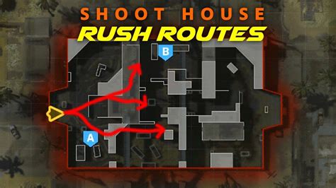 Best Modern Warfare Search And Destroy Rush Routes On Shoot House Mw