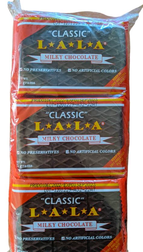 lala milk chocolate ube pastillas    philippines pinoy