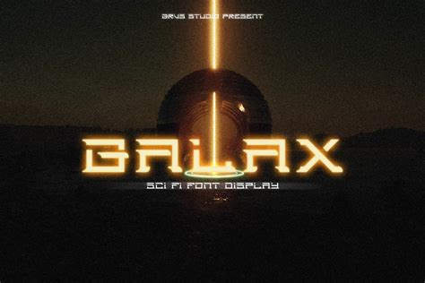 Galax Font by febryan.satria1Creative Fabrica