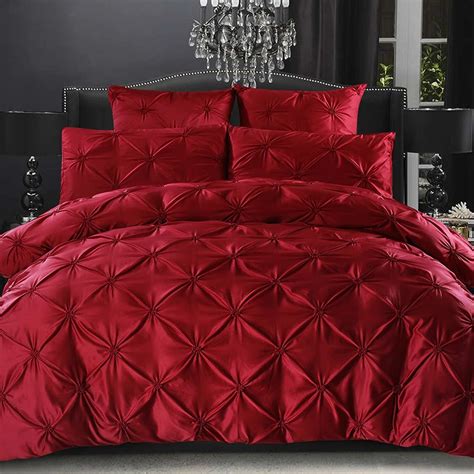 European Luxury Washed Silk Satin Bedding Sets Queenking Size 100 Cotton Bedding Solid Wedding