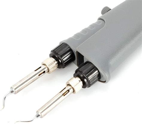 Buy D Portable Hot Tweezers Mini Soldering Iron Station Iron Kit W For Bga Smd V