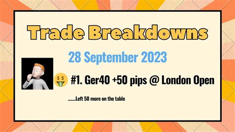 Pips Scalp On Ge Zero Drawdown Trade Breakdown September