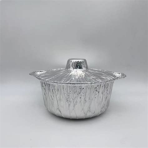 Disposable 10 Inch 3200ml Large Aluminum Foil Cooking Pot China 10