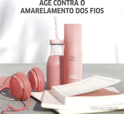 Shampoo Wella Professionals Invigo Blonde Recharge Beleza Na Web