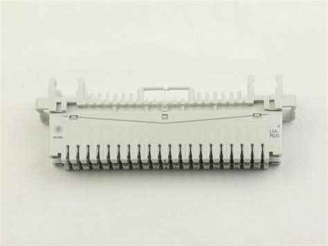 CommScope Krone LSA-PROFIL Anschlussleiste 2/10 grau ohne Farbcode für ...