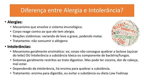 Qual A Diferen A Entre Alergia E Intoler Ncia Alimentar Dr