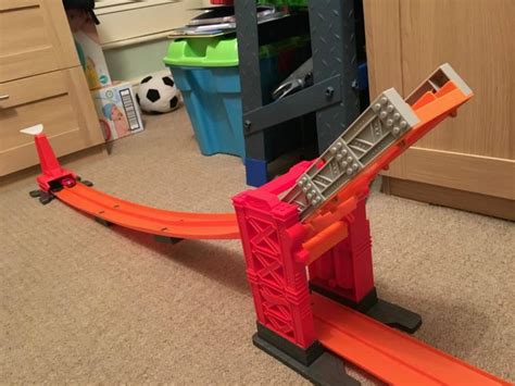 Hot Wheels Track Builder Stunt Bridge Kit Review Hello Mrsshilts
