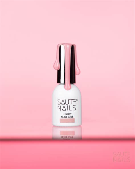Baza Hybrydowa Luxury Nude Base Ml Saute Nails