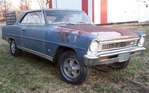 Roller Project 1966 Chevrolet Nova Ss Barn Finds