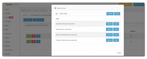 Counseling Treatment Plan Template