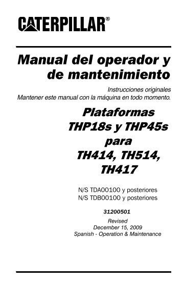 Manual De Operador Magazines