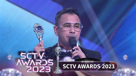 Kelas Raffi Ahmad Jadi Presenter Paling Ngetop SCTV Awards 2023