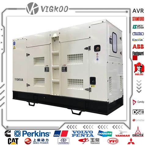 Electric Power Soundproof Diesel Genset By Cummins China Soundproof