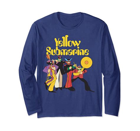 The Beatles Yellow Submarine Party Long Sleeve T Shirt