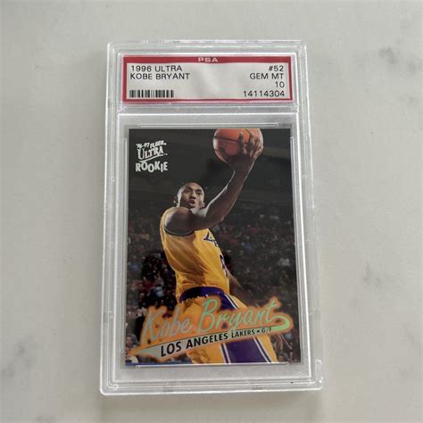 Kobe Bryant 1996 Fleer Ultra 52 Base Price Guide Sports Card Investor