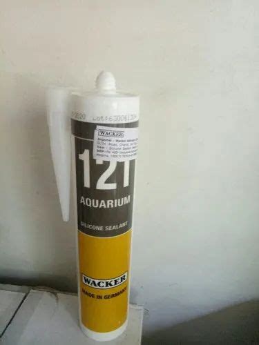 White Wacker 121 Aquarium Sealant at ₹ 325 in Bengaluru | ID: 22249325173