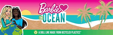 Barbie Loves The Ocean Beach Themed Doll 11 5 Inch Blonde Made From Recycled Plastics