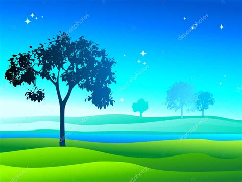 Land — Stock Vector © Kjolak 3420094
