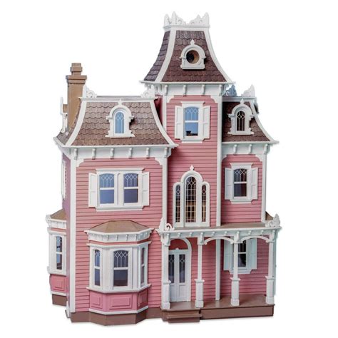 The Beacon Hill Dollhouse Kit By Greenleaf Dollhouses