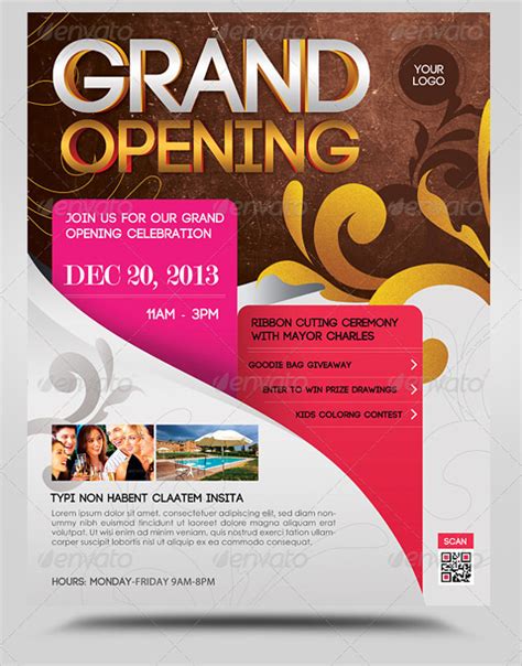 Grand Opening Flyer Template Free