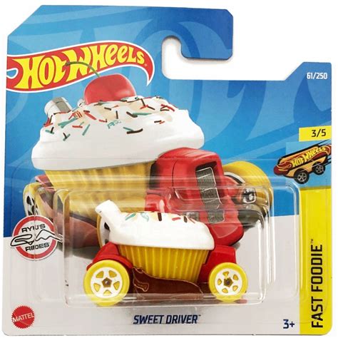 Машинка Хот Вилс 1 64 Sweet Driver коллекция Fast Foodie Hot Wheels Mattel HCW95 ID 1729655122