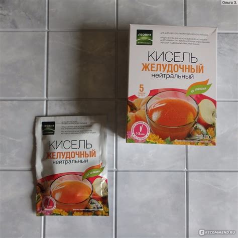 БАД Леовит Кисель желудочный нейтральный - «Кисель вкусный. Хорошо ...