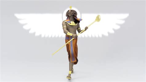 Amun Ra From The Anubis Tapestry On Behance
