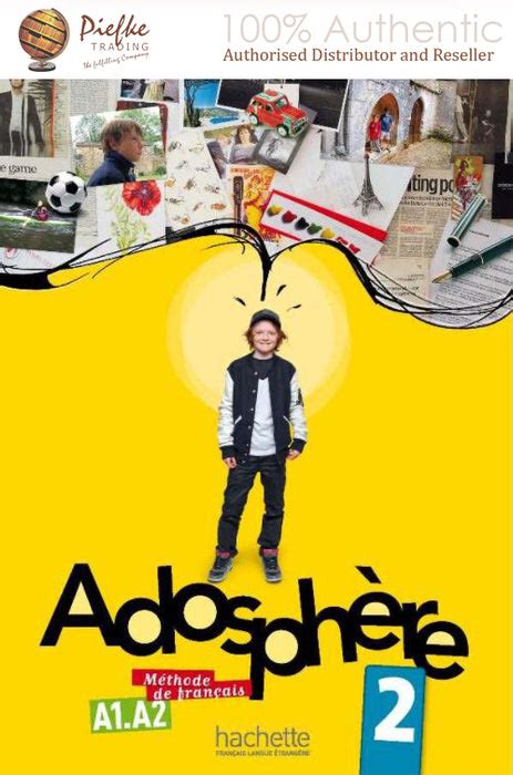 Adosphere : 2-A1-A2 Student book ( 100% Authentic ) 9782011557155 | Ad ...