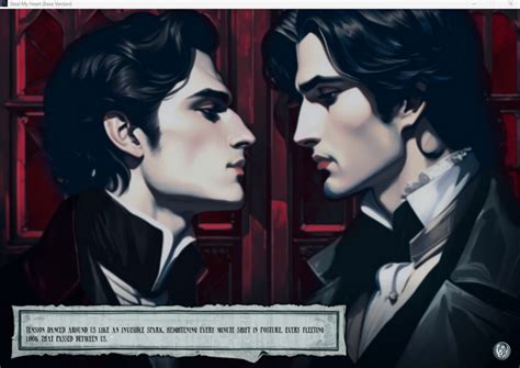 Steal My Heart Vampire Gay Romance Visual Novel By Hasalynx Games