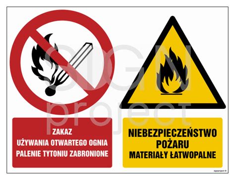 GM No Naked Flames No Smoking Danger Of Fire Flammable Materials