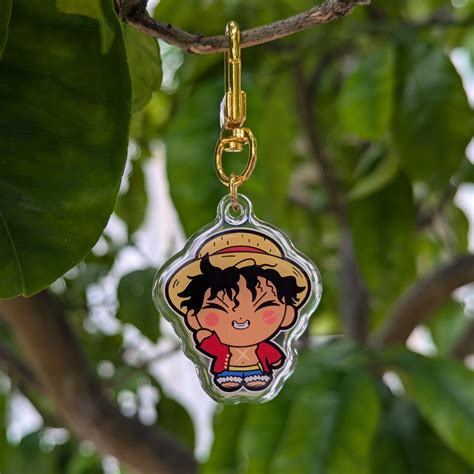 Monkey D Luffy Epoxy Chibi Charm - Janitoad