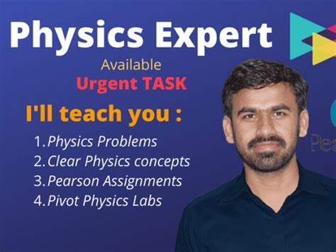 Physics Problems And Physics Labs Solution Urgently Upwork