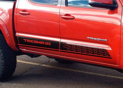 Toyota TACOMA 2016 SR5 Style Graphics Side Stripe Decal