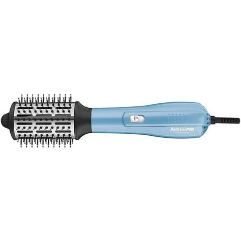 Nano Titanium In Compact Hot Air Brush Blue Bntmhbuc The Home Depot