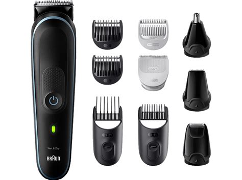 BRAUN MGK 5445 Multigroomer, Black / Nordic Blue Multigroomer kaufen ...