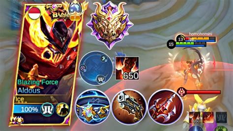 Aldous Stack Full Damage Hit Tersakit Meta Baru Build Aldous