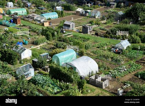 Garden Allotments High Resolution Stock Photography And Images Alamy