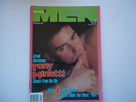 Advocate Men February 1990 Magazine Gay Male Nude Photos Photography Advocate Men And