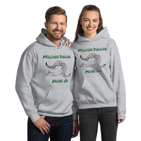 Million Dollar Musk Ox Unisex Heavy Blend Hoodie Gildan 18500
