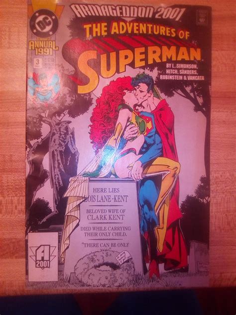 The Adventures Of Superman Armageddon 2001 Annual 1991 3 R Comicbooks