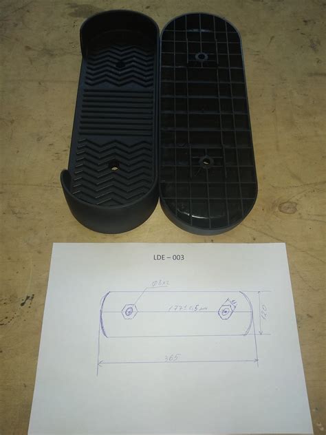 Педали для эллиптического тренажера арт. LDE-003 - russfit.ru