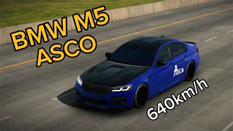 BMW М5 ASCO В Кар Паркинг! Лучшая Настройка На BMW М5 F90! - YouTube