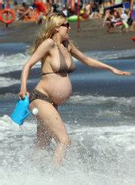Laetitia Casta Is Ready To Drop Pregnancy Porn On The Beach Of The Day DrunkenStepFather