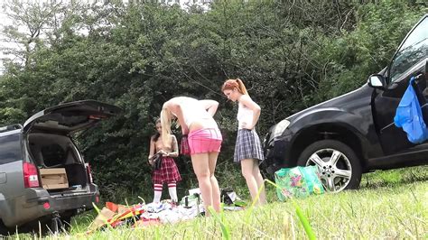 No Panties Girl In A White Short Cut Tennis Skirt To Flash Pussy And Ass Xhamster