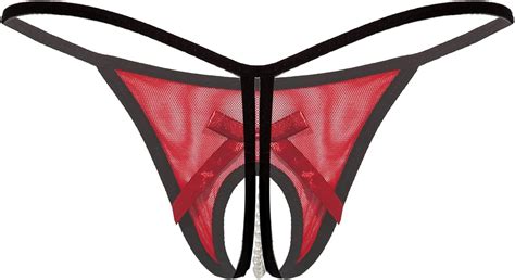 YiZYiF Damen Heiße Perlenstring Microstring Slips G String Tanga Unterhose Erotikwäsche Lingerie